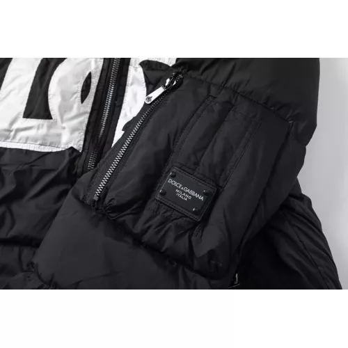 Replica Dolce & Gabbana D&G Down Feather Coat Long Sleeved For Men #1346460 $112.00 USD for Wholesale