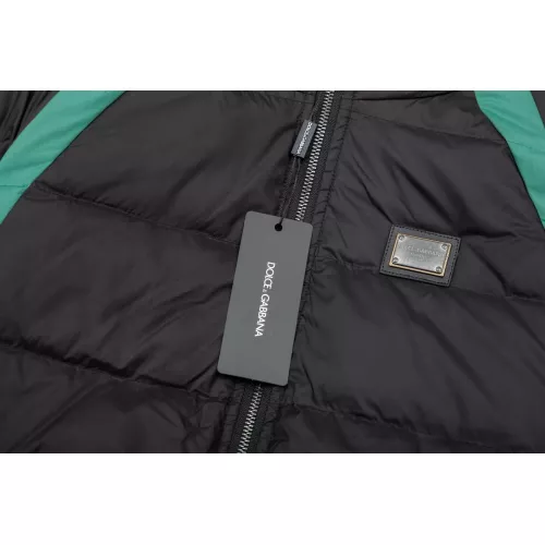 Replica Dolce & Gabbana D&G Down Feather Coat Long Sleeved For Men #1346463 $112.00 USD for Wholesale