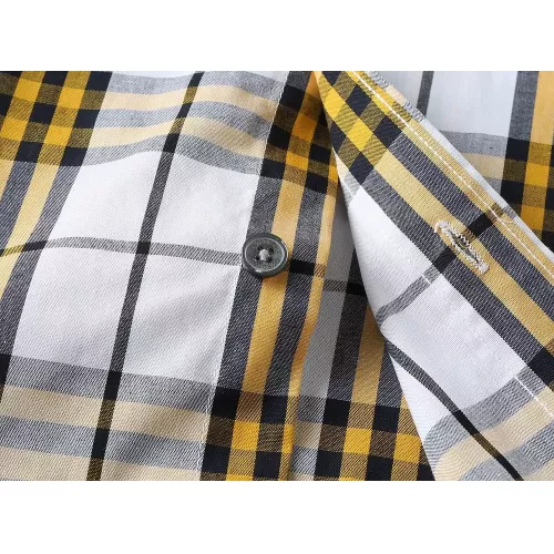 Replica Burberry Shirts Short Sleeved For Men #1346554 $36.00 USD for Wholesale