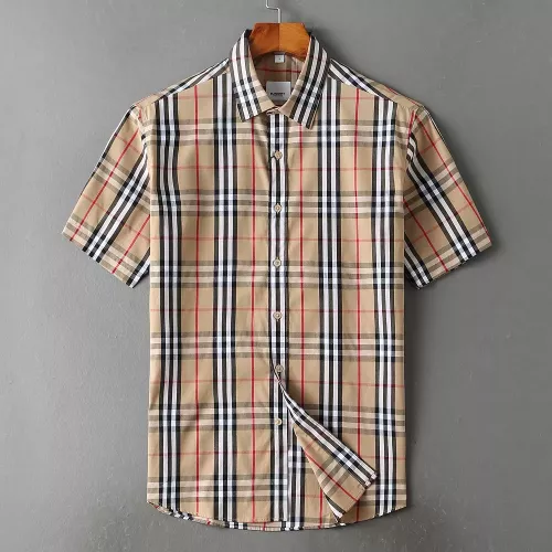 Burberry Shirts Short Sleeved For Men #1346555 $36.00 USD, Wholesale Replica Burberry Shirts