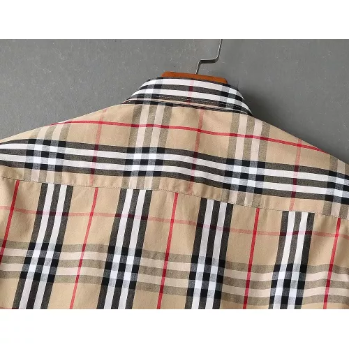 Replica Burberry Shirts Short Sleeved For Men #1346555 $36.00 USD for Wholesale