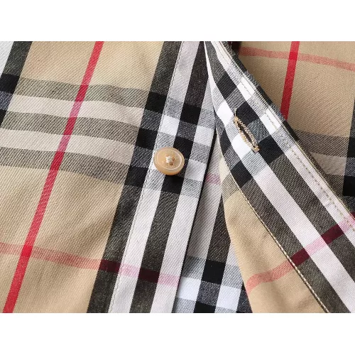 Replica Burberry Shirts Short Sleeved For Men #1346555 $36.00 USD for Wholesale