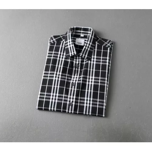 Replica Burberry Shirts Short Sleeved For Men #1346556 $36.00 USD for Wholesale