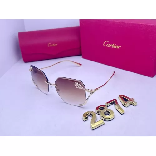 Cartier Fashion Sunglasses #1346562 $29.00 USD, Wholesale Replica Cartier Fashion Sunglasses
