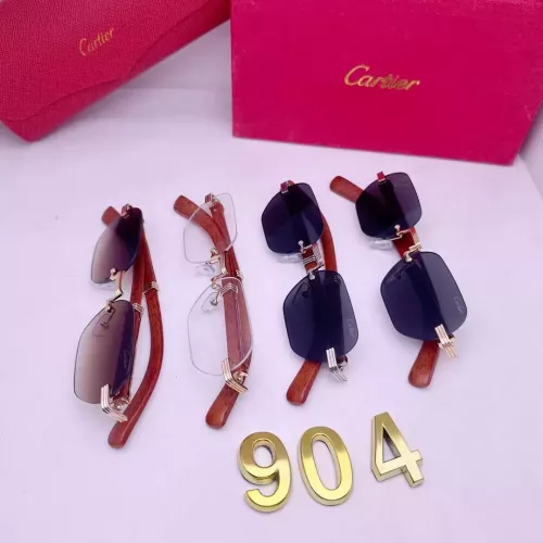 Replica Cartier Fashion Sunglasses #1346568 $29.00 USD for Wholesale