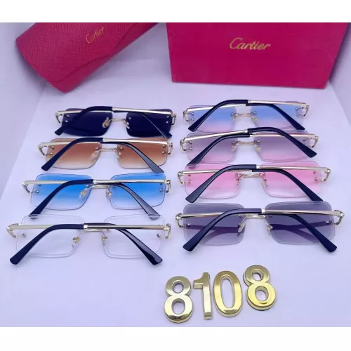 Replica Cartier Fashion Sunglasses #1346570 $29.00 USD for Wholesale