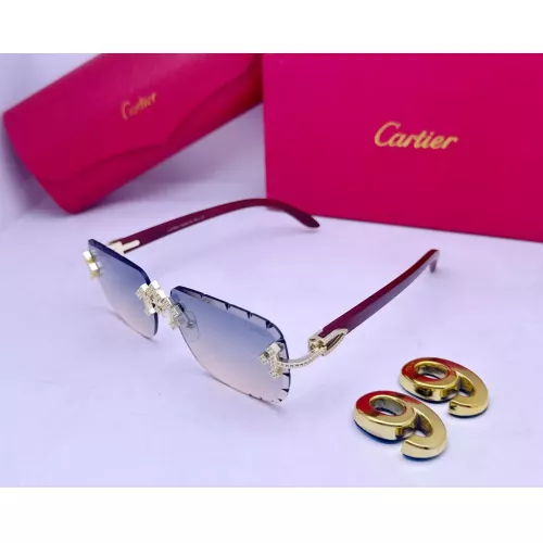 Cartier Fashion Sunglasses #1346577 $29.00 USD, Wholesale Replica Cartier Fashion Sunglasses