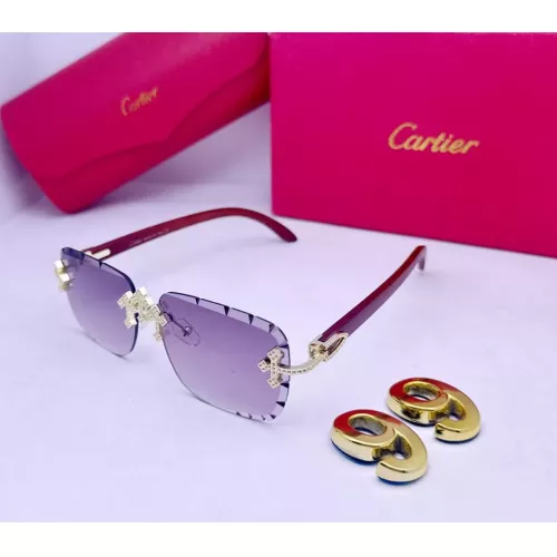 Cartier Fashion Sunglasses #1346579 $29.00 USD, Wholesale Replica Cartier Fashion Sunglasses