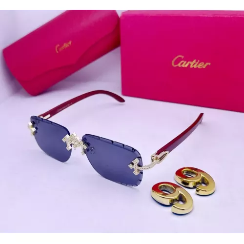 Cartier Fashion Sunglasses #1346580 $29.00 USD, Wholesale Replica Cartier Fashion Sunglasses
