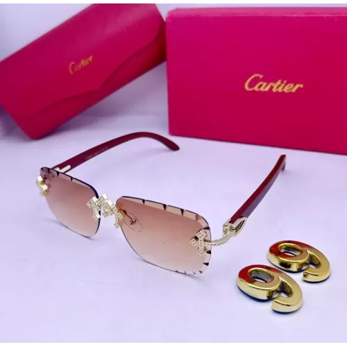 Cartier Fashion Sunglasses #1346581 $29.00 USD, Wholesale Replica Cartier Fashion Sunglasses