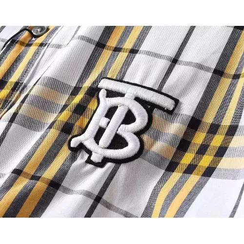 Replica Burberry Shirts Short Sleeved For Men #1346582 $36.00 USD for Wholesale