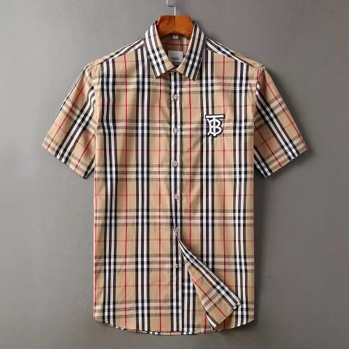 Burberry Shirts Short Sleeved For Men #1346584 $36.00 USD, Wholesale Replica Burberry Shirts