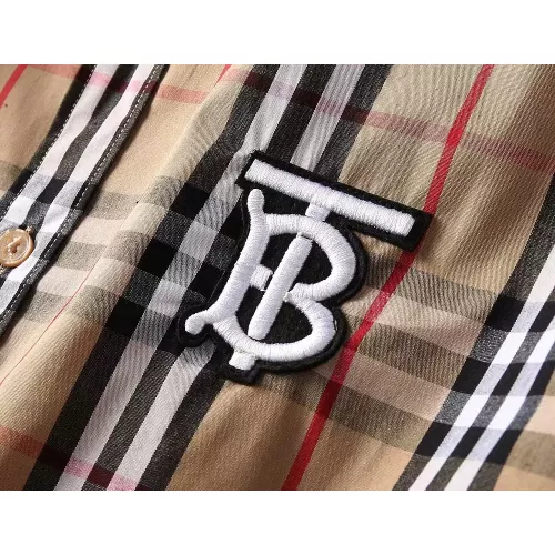 Replica Burberry Shirts Short Sleeved For Men #1346584 $36.00 USD for Wholesale