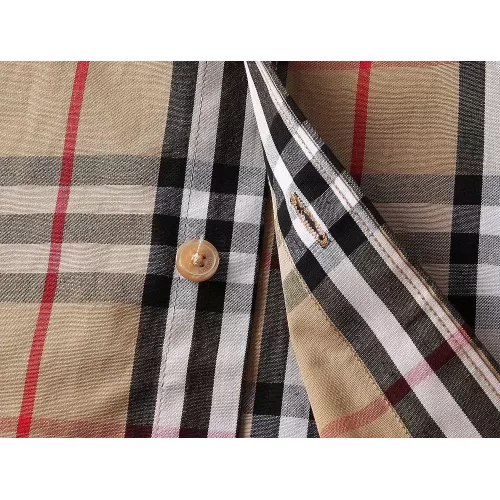 Replica Burberry Shirts Short Sleeved For Men #1346584 $36.00 USD for Wholesale