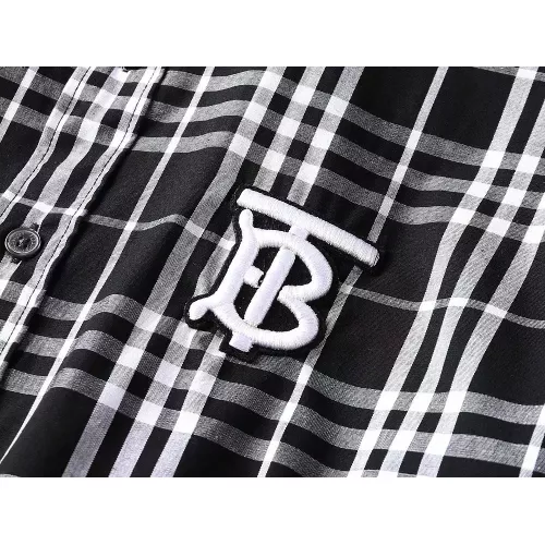 Replica Burberry Shirts Short Sleeved For Men #1346585 $36.00 USD for Wholesale