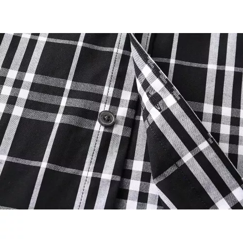 Replica Burberry Shirts Short Sleeved For Men #1346585 $36.00 USD for Wholesale