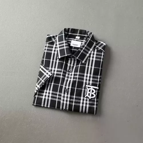 Replica Burberry Shirts Short Sleeved For Men #1346585 $36.00 USD for Wholesale