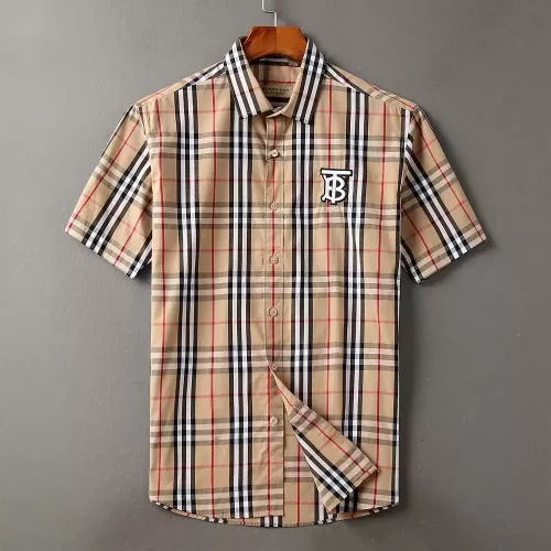 Burberry Shirts Short Sleeved For Men #1346586 $36.00 USD, Wholesale Replica Burberry Shirts