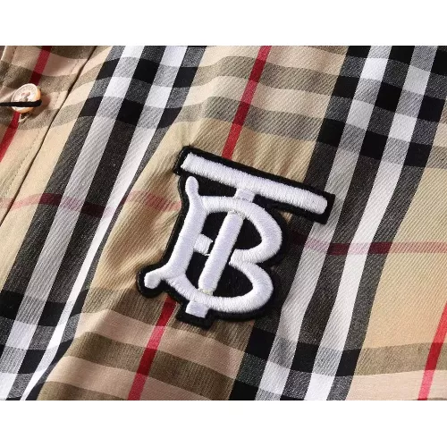 Replica Burberry Shirts Short Sleeved For Men #1346586 $36.00 USD for Wholesale