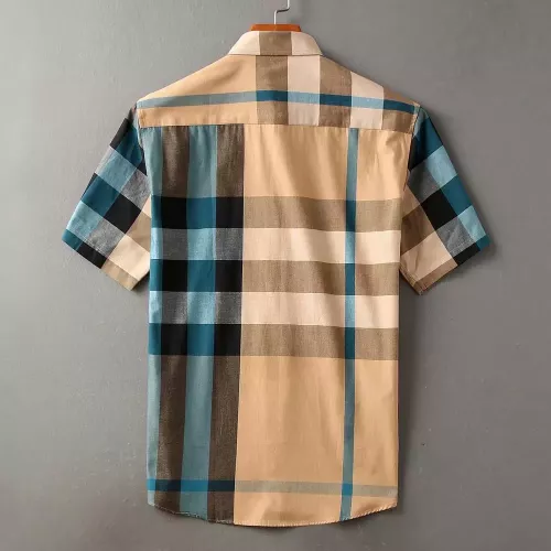 Replica Burberry Shirts Short Sleeved For Men #1346588 $36.00 USD for Wholesale