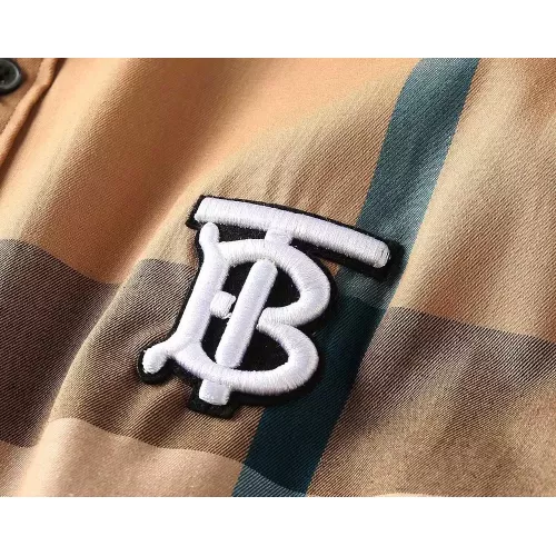 Replica Burberry Shirts Short Sleeved For Men #1346588 $36.00 USD for Wholesale