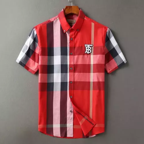 Burberry Shirts Short Sleeved For Men #1346590 $36.00 USD, Wholesale Replica Burberry Shirts