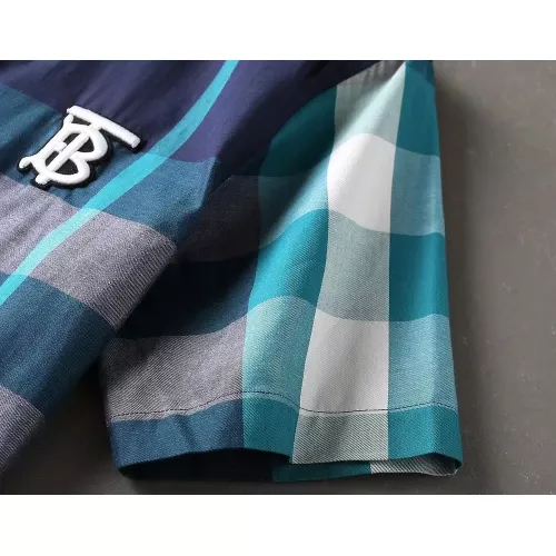 Replica Burberry Shirts Short Sleeved For Men #1346591 $36.00 USD for Wholesale