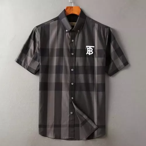 Burberry Shirts Short Sleeved For Men #1346592 $36.00 USD, Wholesale Replica Burberry Shirts