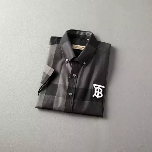 Replica Burberry Shirts Short Sleeved For Men #1346592 $36.00 USD for Wholesale