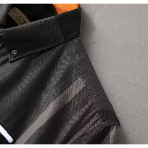 Replica Burberry Shirts Short Sleeved For Men #1346592 $36.00 USD for Wholesale