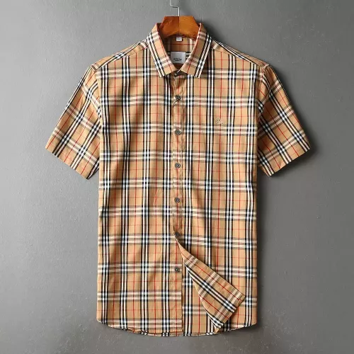 Burberry Shirts Short Sleeved For Men #1346593 $38.00 USD, Wholesale Replica Burberry Shirts