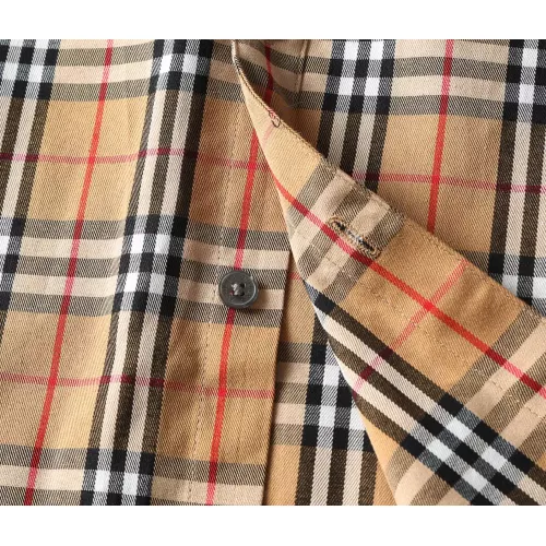 Replica Burberry Shirts Short Sleeved For Men #1346593 $38.00 USD for Wholesale