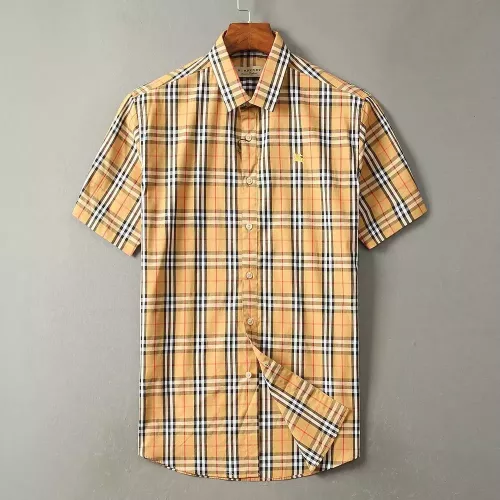 Burberry Shirts Short Sleeved For Men #1346594 $36.00 USD, Wholesale Replica Burberry Shirts