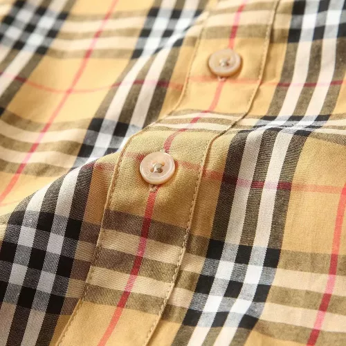 Replica Burberry Shirts Short Sleeved For Men #1346594 $36.00 USD for Wholesale