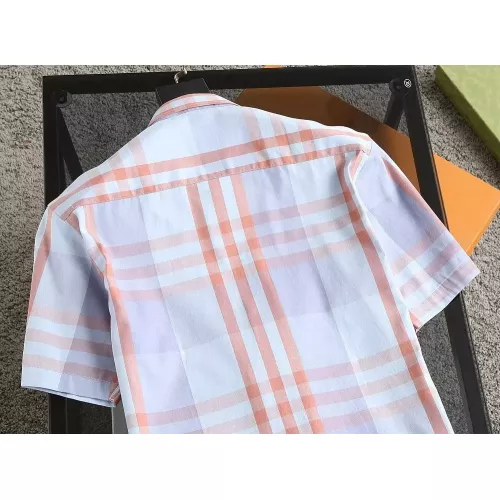 Replica Burberry Shirts Short Sleeved For Men #1346596 $36.00 USD for Wholesale