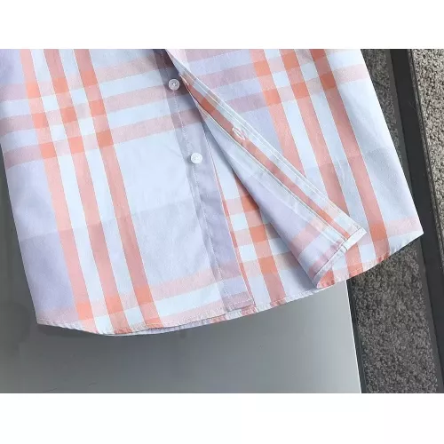 Replica Burberry Shirts Short Sleeved For Men #1346596 $36.00 USD for Wholesale