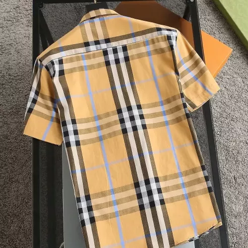 Replica Burberry Shirts Short Sleeved For Men #1346597 $36.00 USD for Wholesale