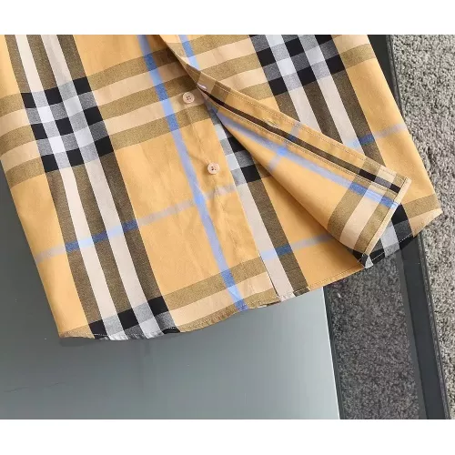 Replica Burberry Shirts Short Sleeved For Men #1346597 $36.00 USD for Wholesale