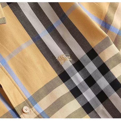 Replica Burberry Shirts Short Sleeved For Men #1346597 $36.00 USD for Wholesale