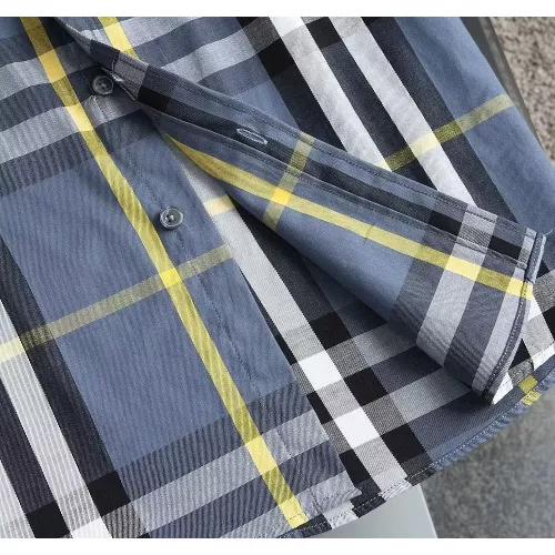 Replica Burberry Shirts Short Sleeved For Men #1346598 $36.00 USD for Wholesale
