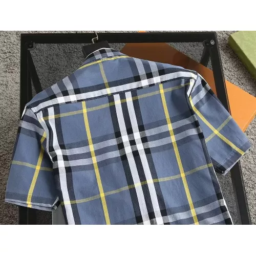 Replica Burberry Shirts Short Sleeved For Men #1346598 $36.00 USD for Wholesale