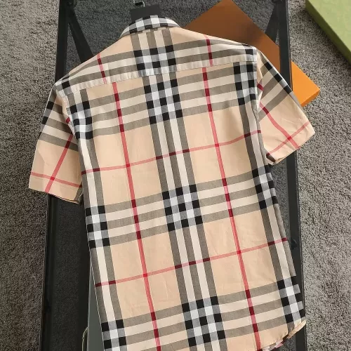 Replica Burberry Shirts Short Sleeved For Men #1346600 $38.00 USD for Wholesale
