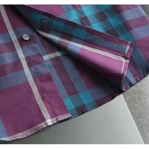 Replica Burberry Shirts Short Sleeved For Men #1346601 $38.00 USD for Wholesale
