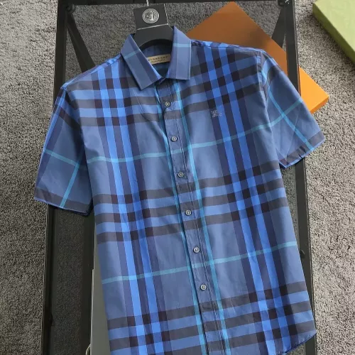 Burberry Shirts Short Sleeved For Men #1346602 $38.00 USD, Wholesale Replica Burberry Shirts