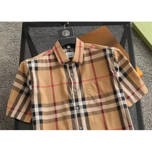 Replica Burberry Shirts Short Sleeved For Men #1346603 $39.00 USD for Wholesale