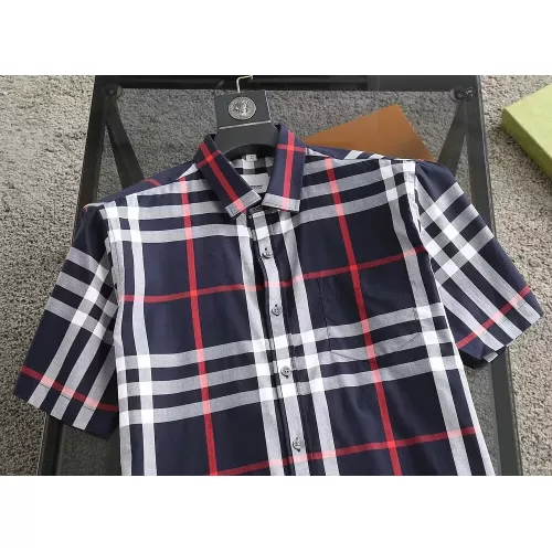 Replica Burberry Shirts Short Sleeved For Men #1346605 $39.00 USD for Wholesale