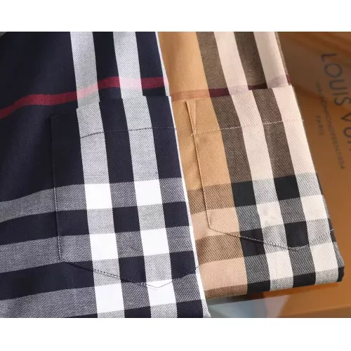 Replica Burberry Shirts Short Sleeved For Men #1346606 $38.00 USD for Wholesale