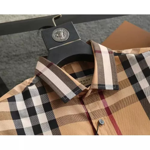 Replica Burberry Shirts Short Sleeved For Men #1346606 $38.00 USD for Wholesale