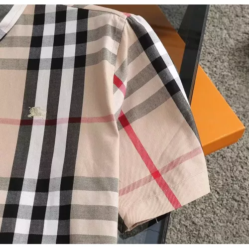 Replica Burberry Shirts Short Sleeved For Men #1346608 $36.00 USD for Wholesale