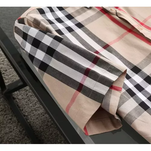 Replica Burberry Shirts Short Sleeved For Men #1346608 $36.00 USD for Wholesale